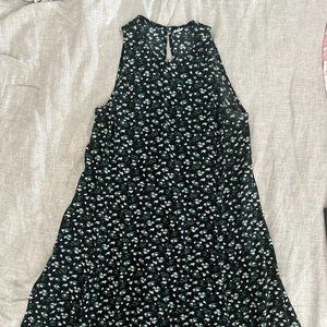 Old Navy black floral dress